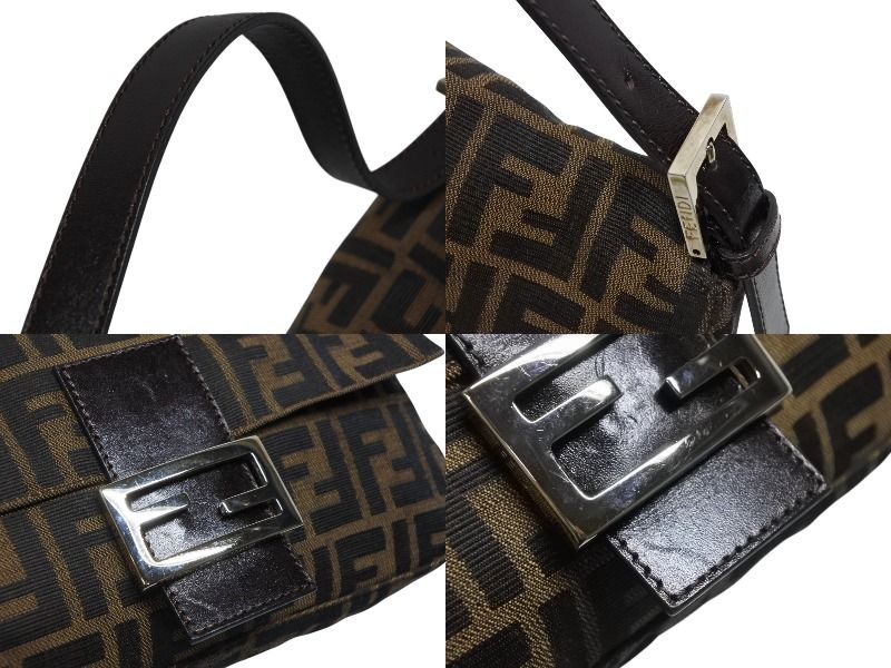 FENDI フェンディ マンマバケット ワンショルダーバッグ 26424 ズッカ