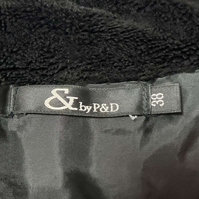 archive y2k Black Fur Cropped Jacket Tag Size 38 Damaged Lining 短