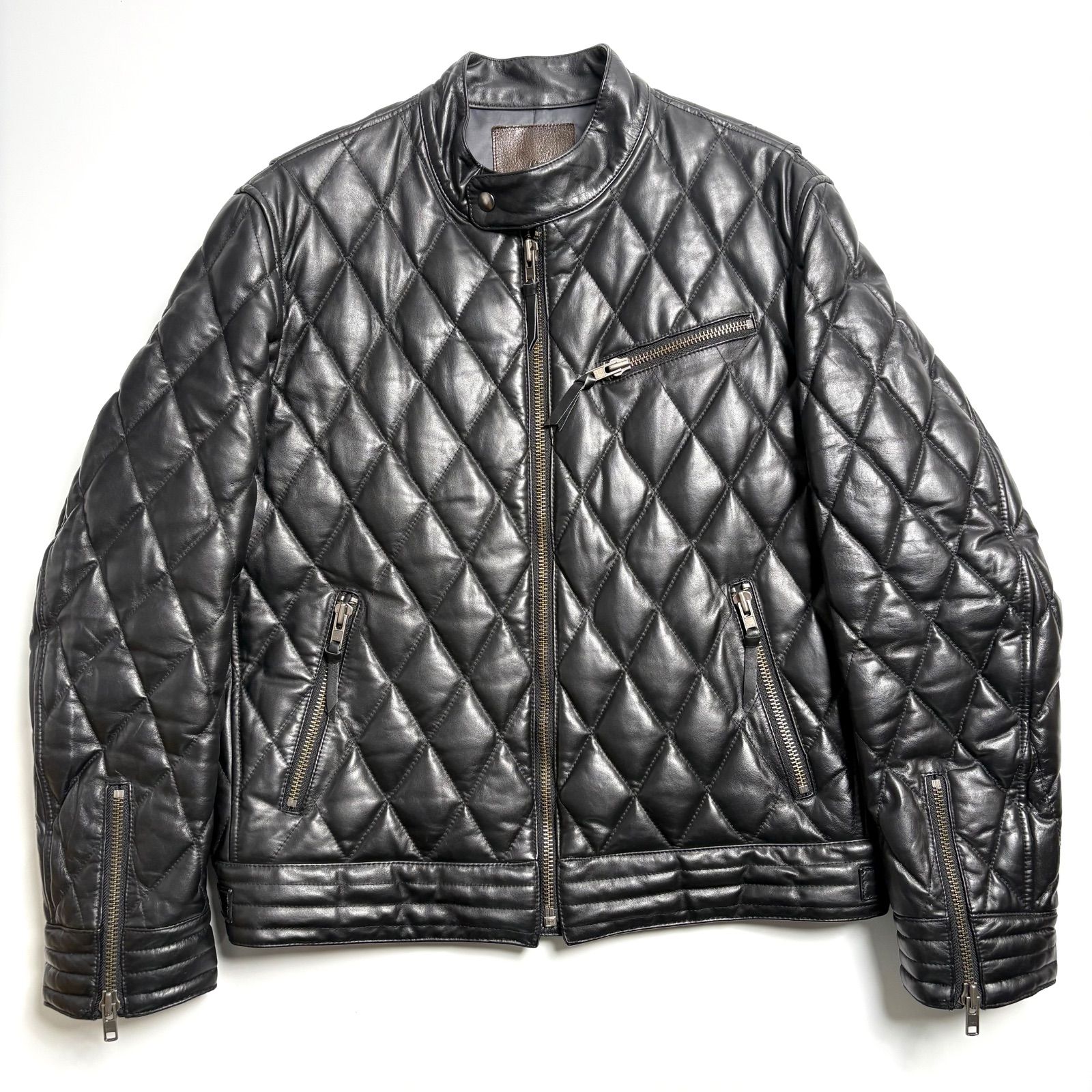 馬革Liugoo Leathers レザージャケット 黒 3L Liugoo Leathers レザー 