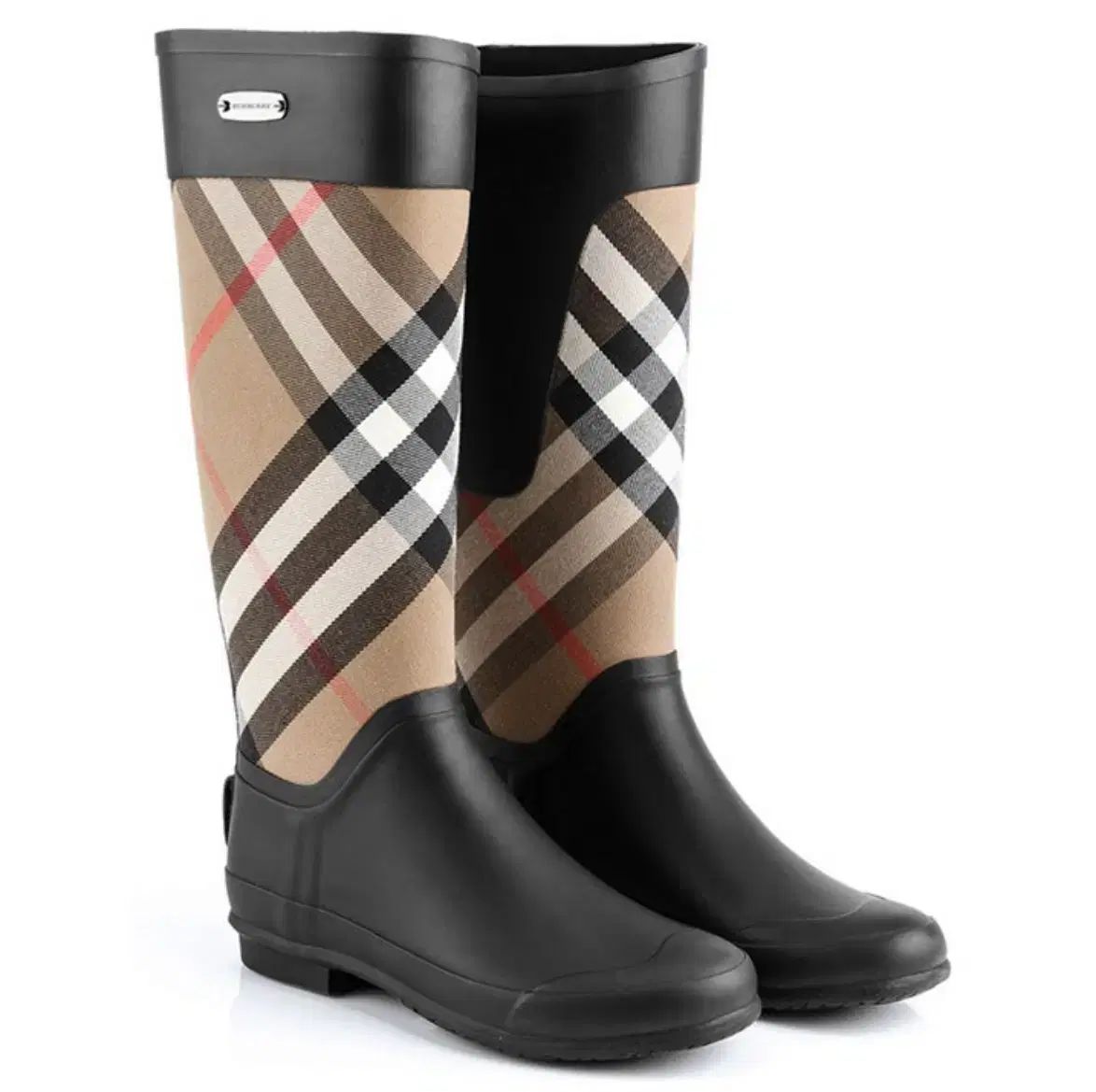 新品)バーバリー BURBERRY レイン ブーツ - メルカリ