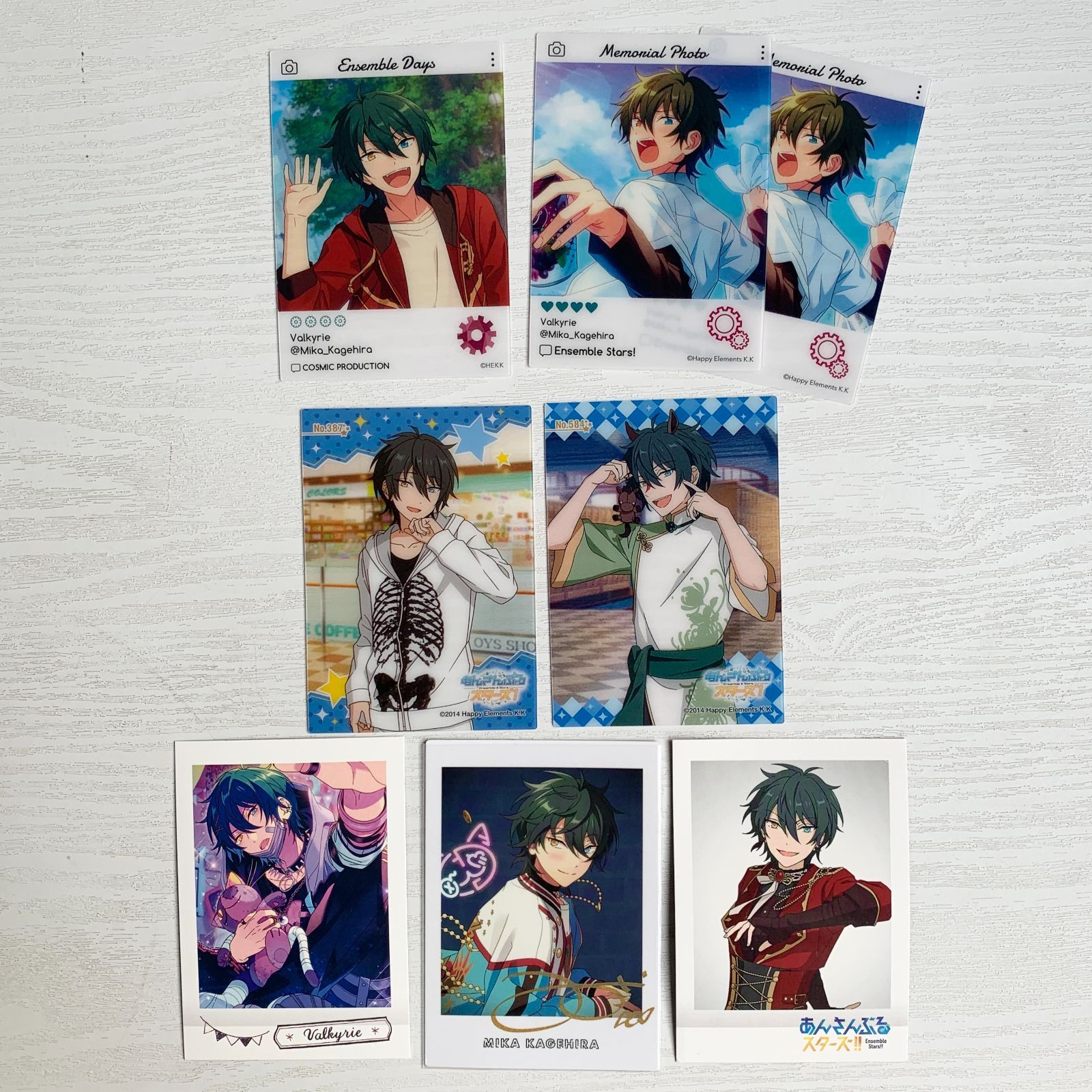 あんさんぶるスターズ Valkyrie グッズセット 紙類 カード 缶バッジ