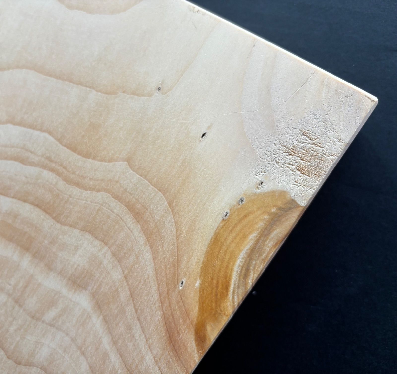 難あり》 【手仕上げ無漂白】16-銀杏まな板90歳職人が作る一点物約30.5