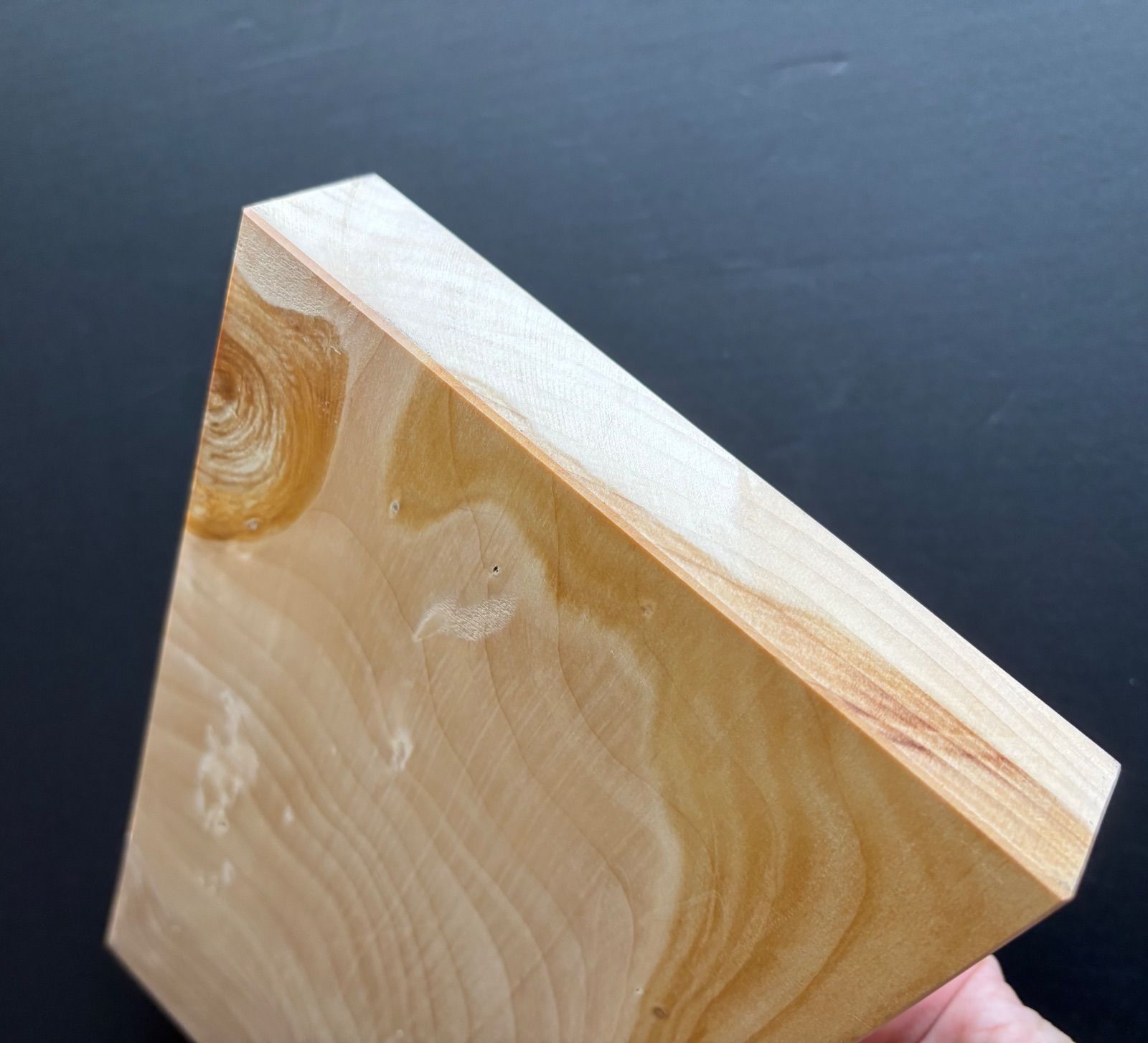 難あり》 【手仕上げ無漂白】16-銀杏まな板90歳職人が作る一点物約30.5