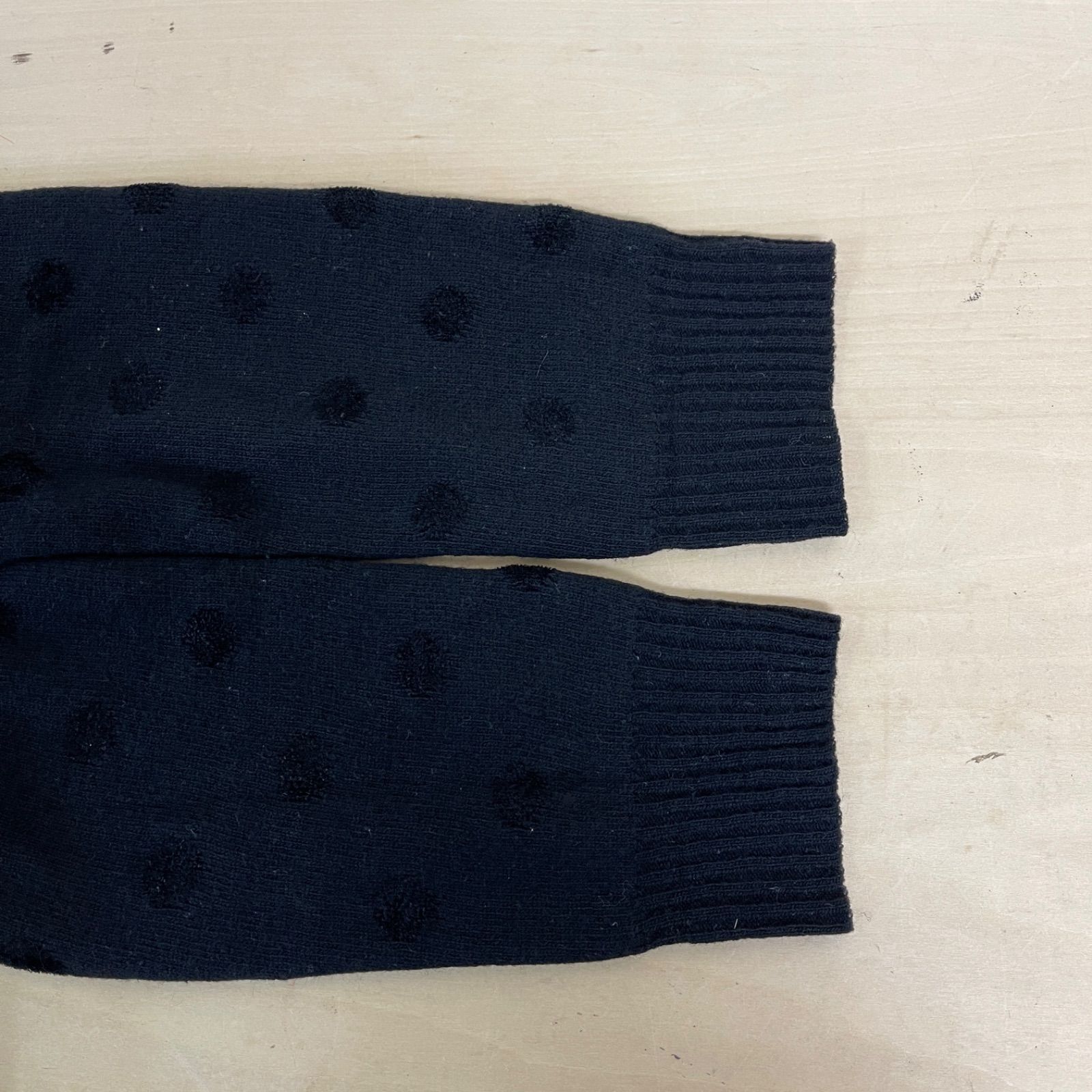 トリココムデギャルソン ニット ドット Vネック - メルカリ