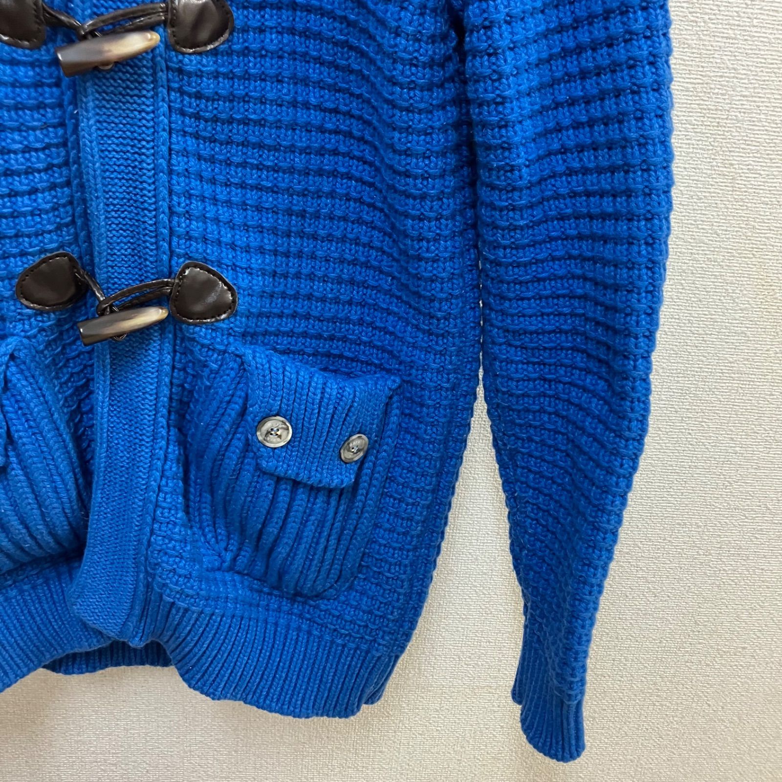 ニットダッフルコート