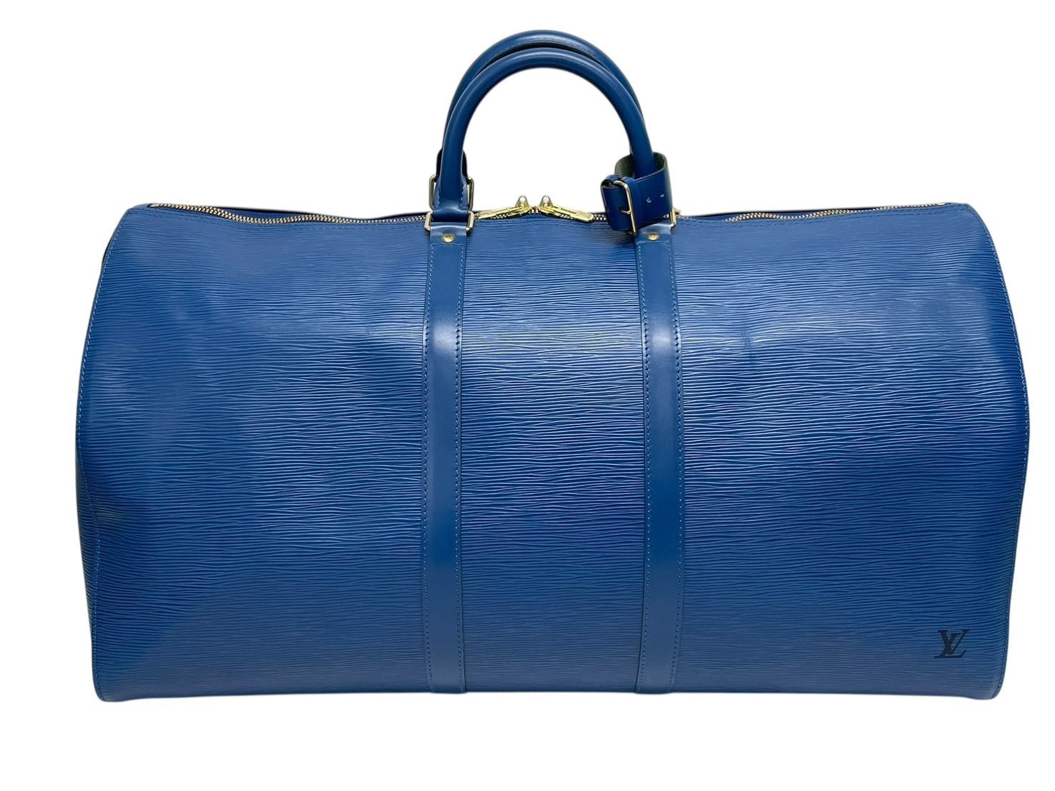 極美品 LOUIS VUITTON ルイヴィトン エピ キーポル55 ボストンバッグ