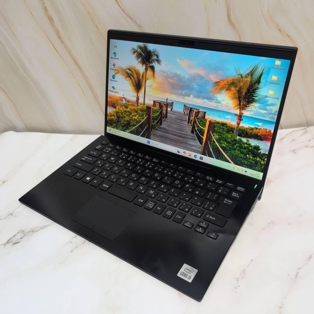 動作確認済み】VAIO Pro PK 第10世代i5 SSD256 win11 Office付き 即納
