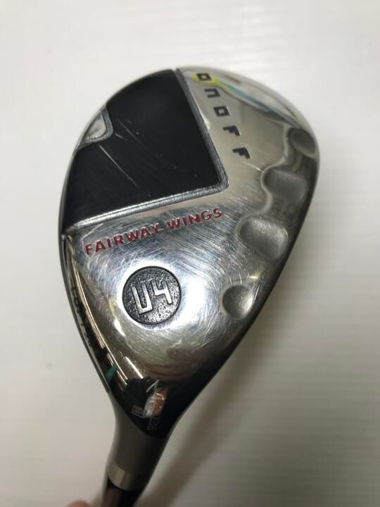 グローブライド ONOFF FAIRWAY WINGS KURO 2019 24度 SHINARI:i65 Sフレックス ユーティリティ 【最短即日発送】