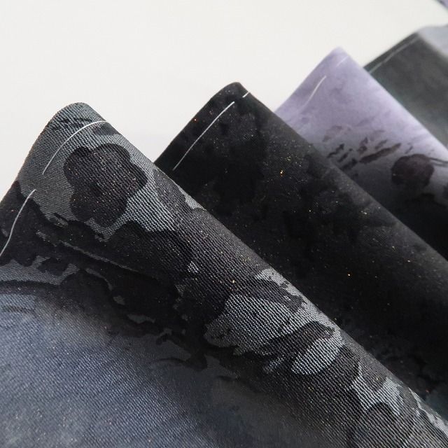 ❁tomihisa❁ 日展作家 山本唯与志 落款 時空を超えて風情を奏でる お仕立て上がり品 着物 正絹 仕付け糸付 トールサイズ 小紋 4612