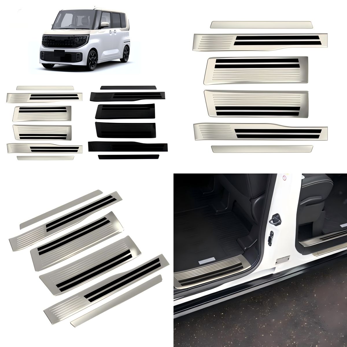 送料無料 日産 ルークス / Nissan ROOX 25年 サイドステップ