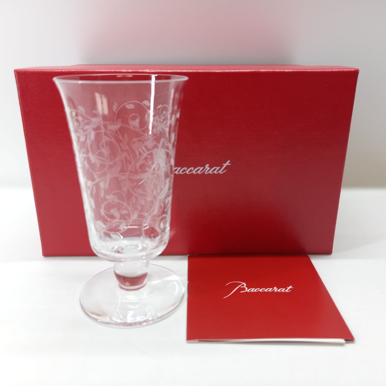 アンティーク バカラ ジェッダ ワイングラス Baccarat Djeddah クリスタル