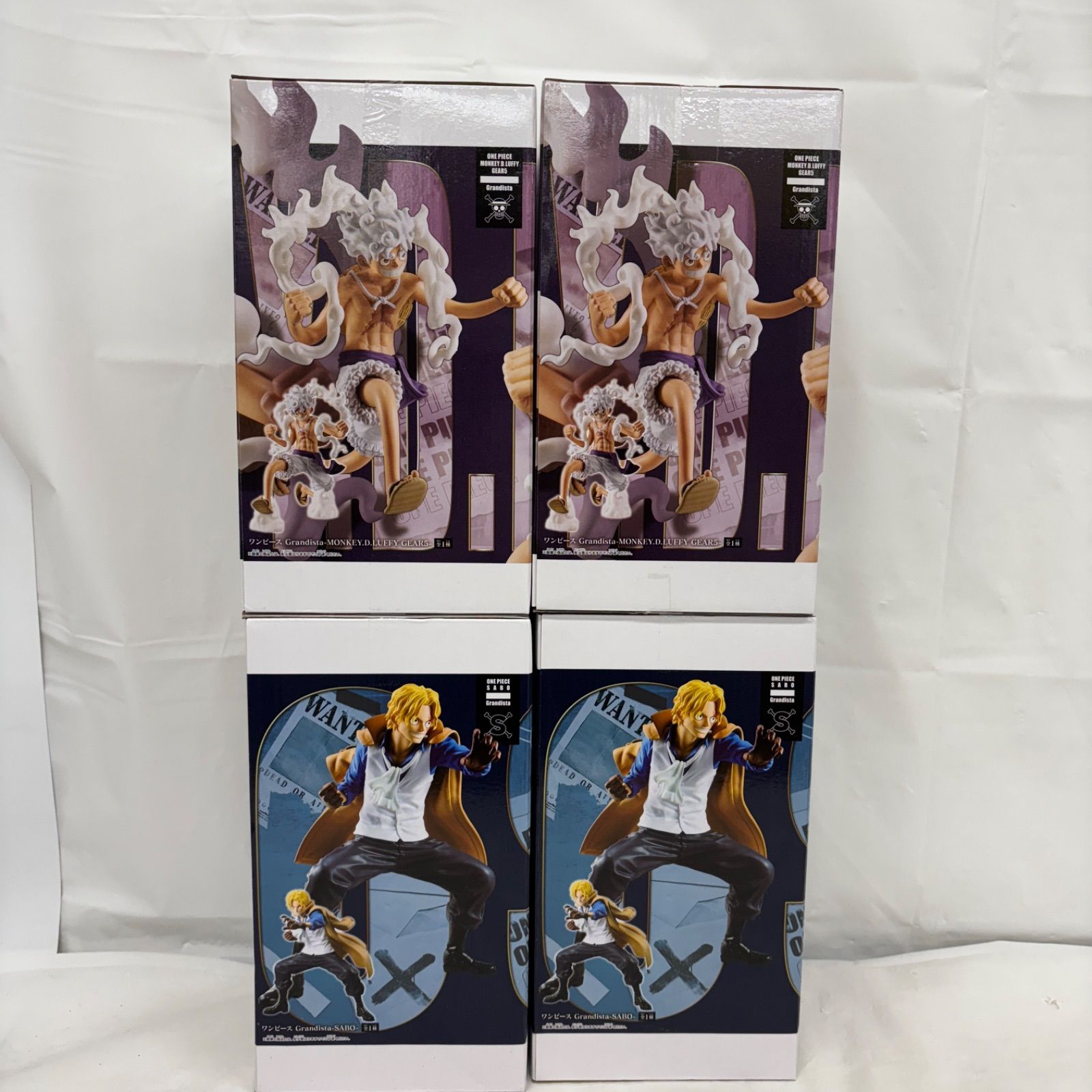 未開封 ワンピース Grandista 4個セット LFQ107 f099 - メルカリ