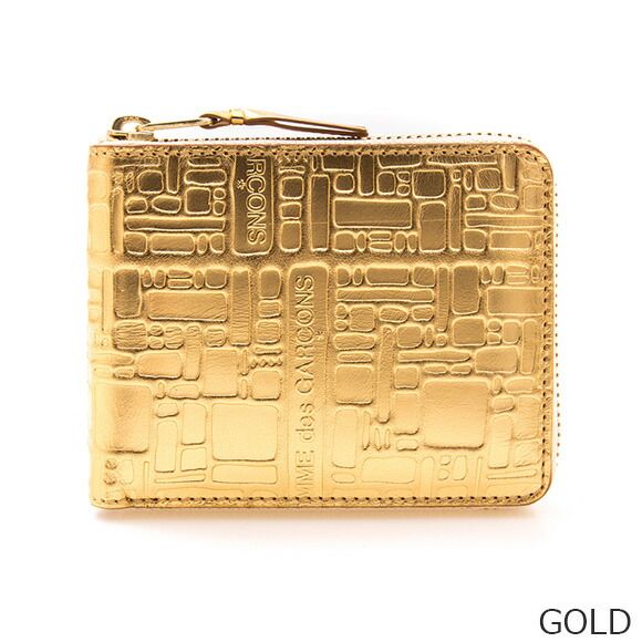 コムデギャルソン COMME DES GARCONS 財布 ラウンドファスナー二つ折り