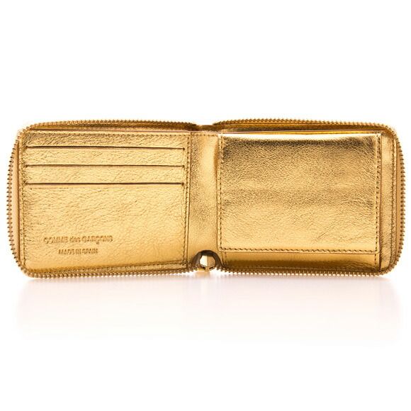 コムデギャルソン COMME DES GARCONS 財布 ラウンドファスナー二つ折り