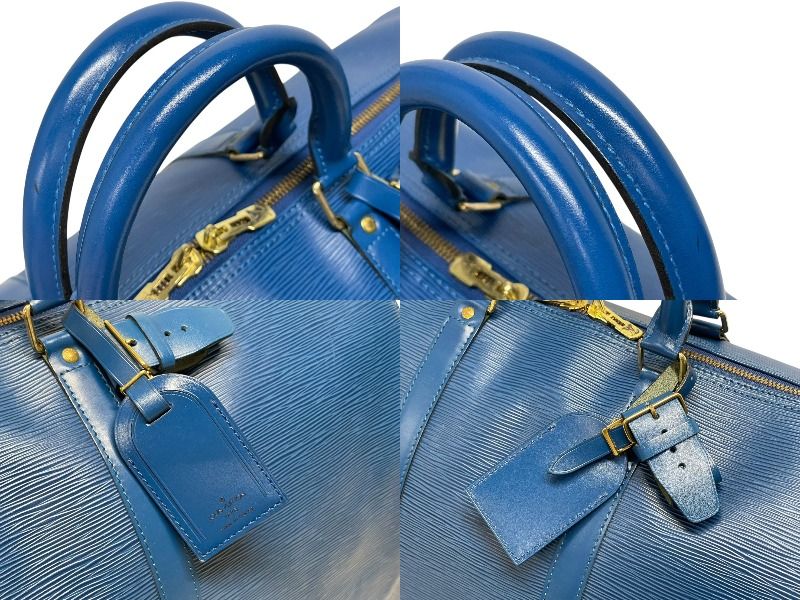 LOUIS VUITTON ルイヴィトン エピ キーポル55 ボストンバッグ レザー