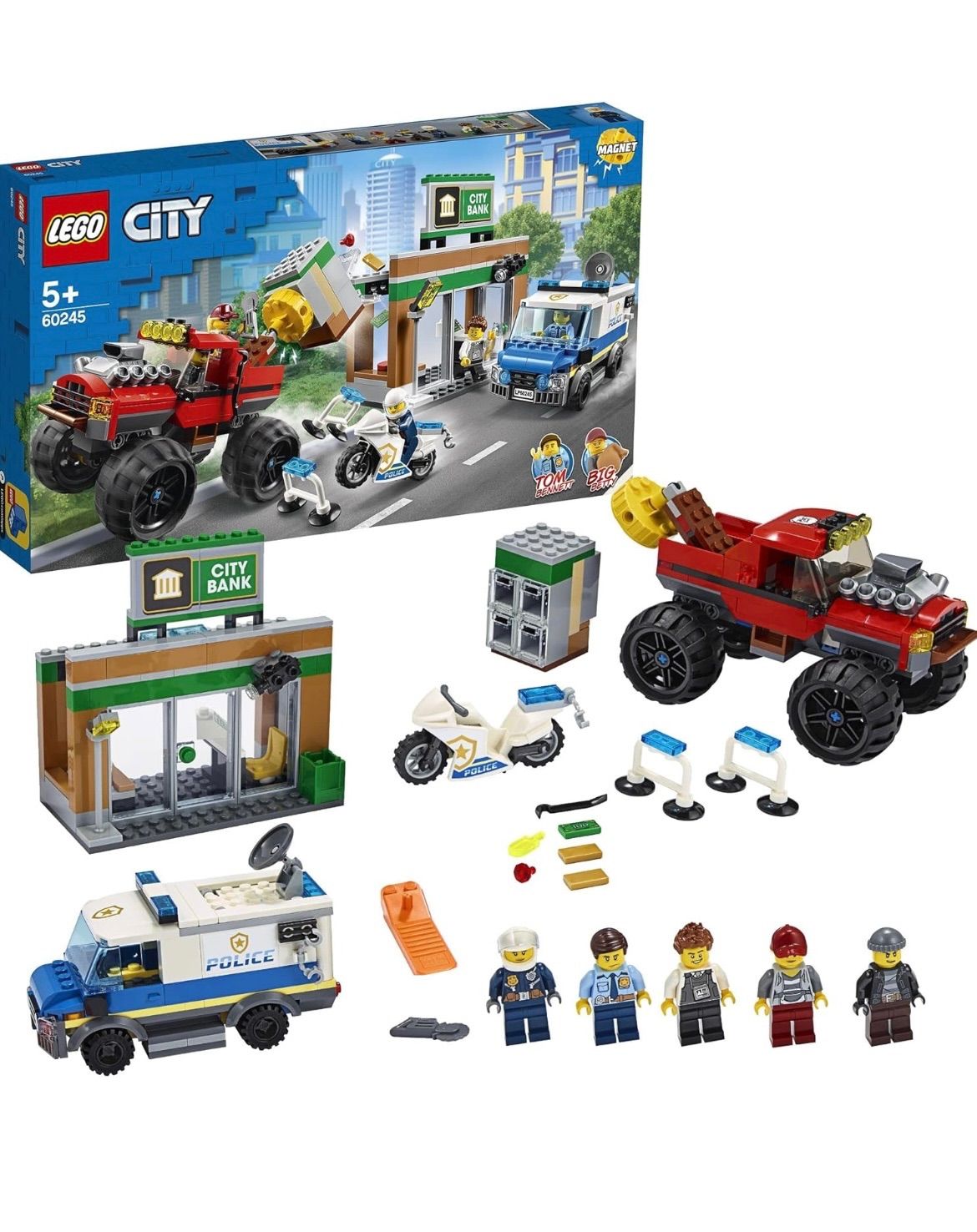 子供用品 LEGO City 銀行強盗セット 60245 レゴブロック キッズブロック レゴ おもちゃ ブロック玩具