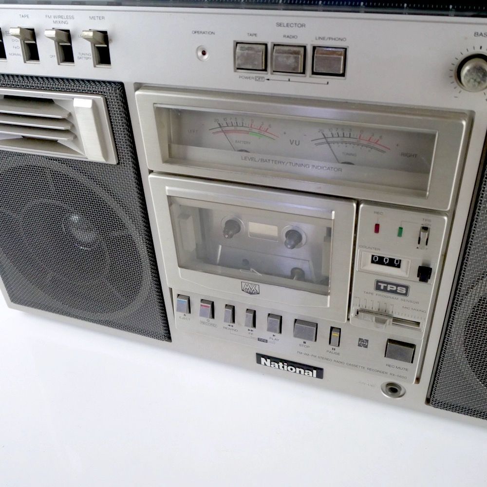 ラジカセ ジャンク National ナショナル RX-5600 THE Disco 通電可