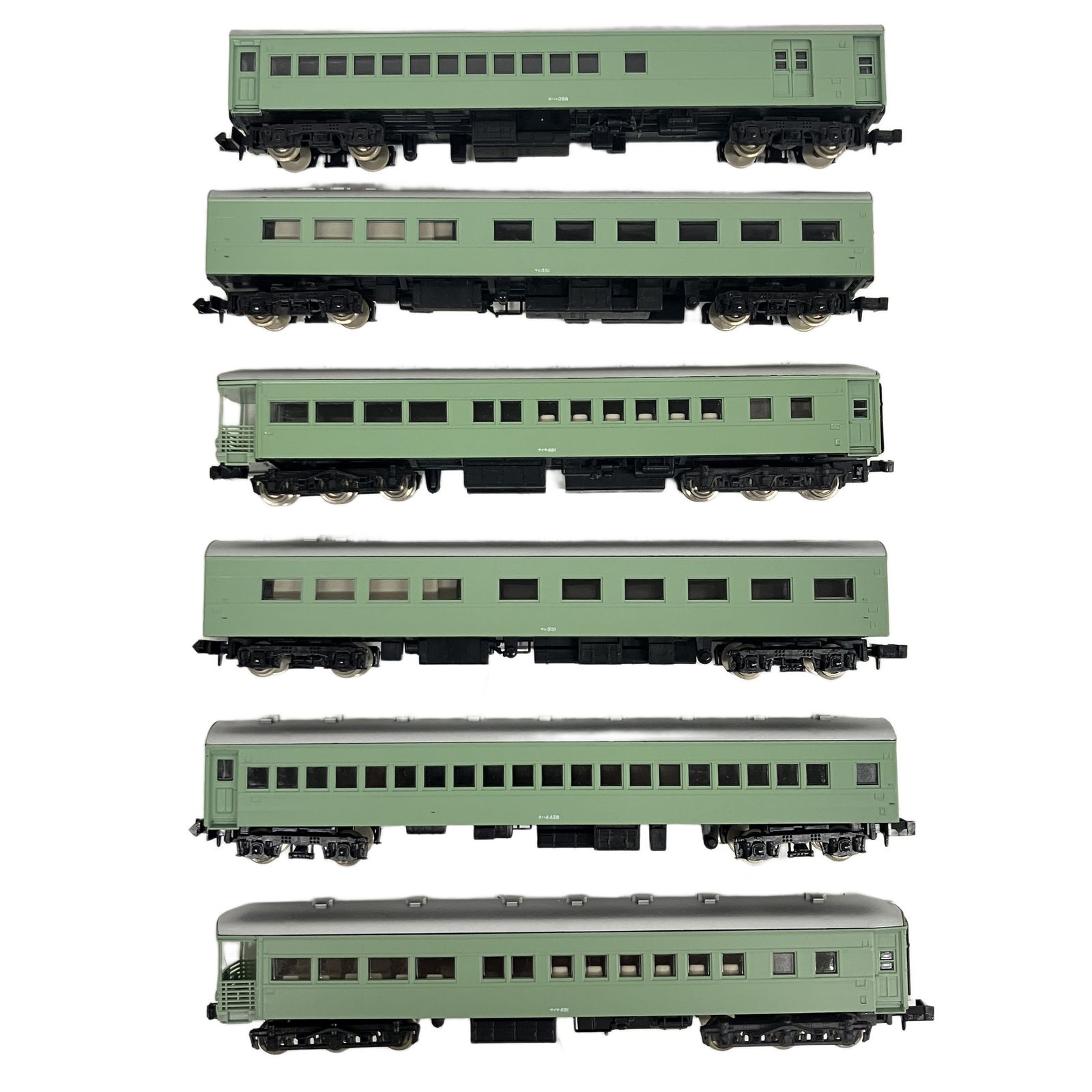 KATO 510-2 スハニ35 青大将 その他おまとめ 計6両セット Nゲージ 鉄道