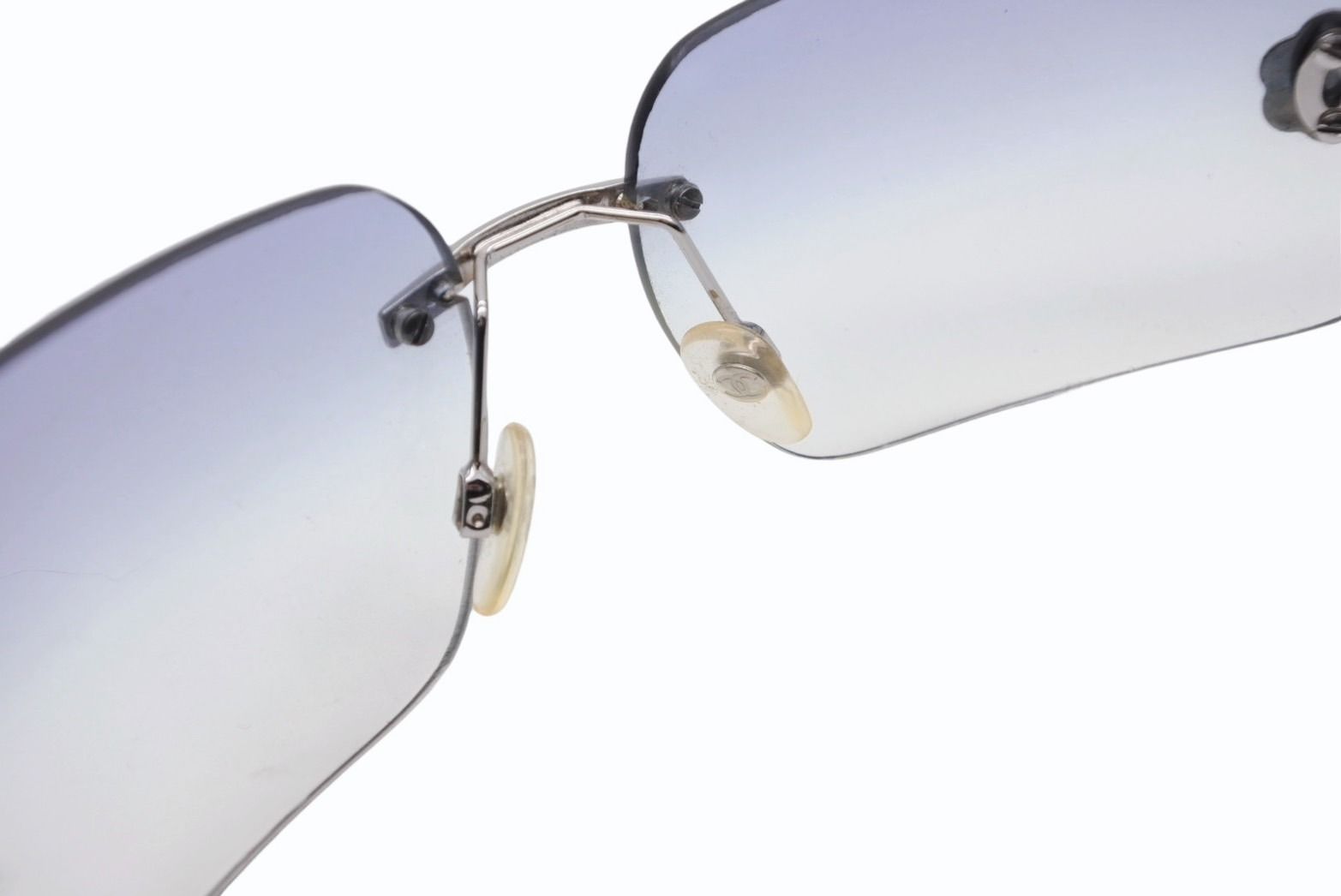 CHANEL シャネル リムレス サングラス 4085 c.124/7B サイズ62□15 120