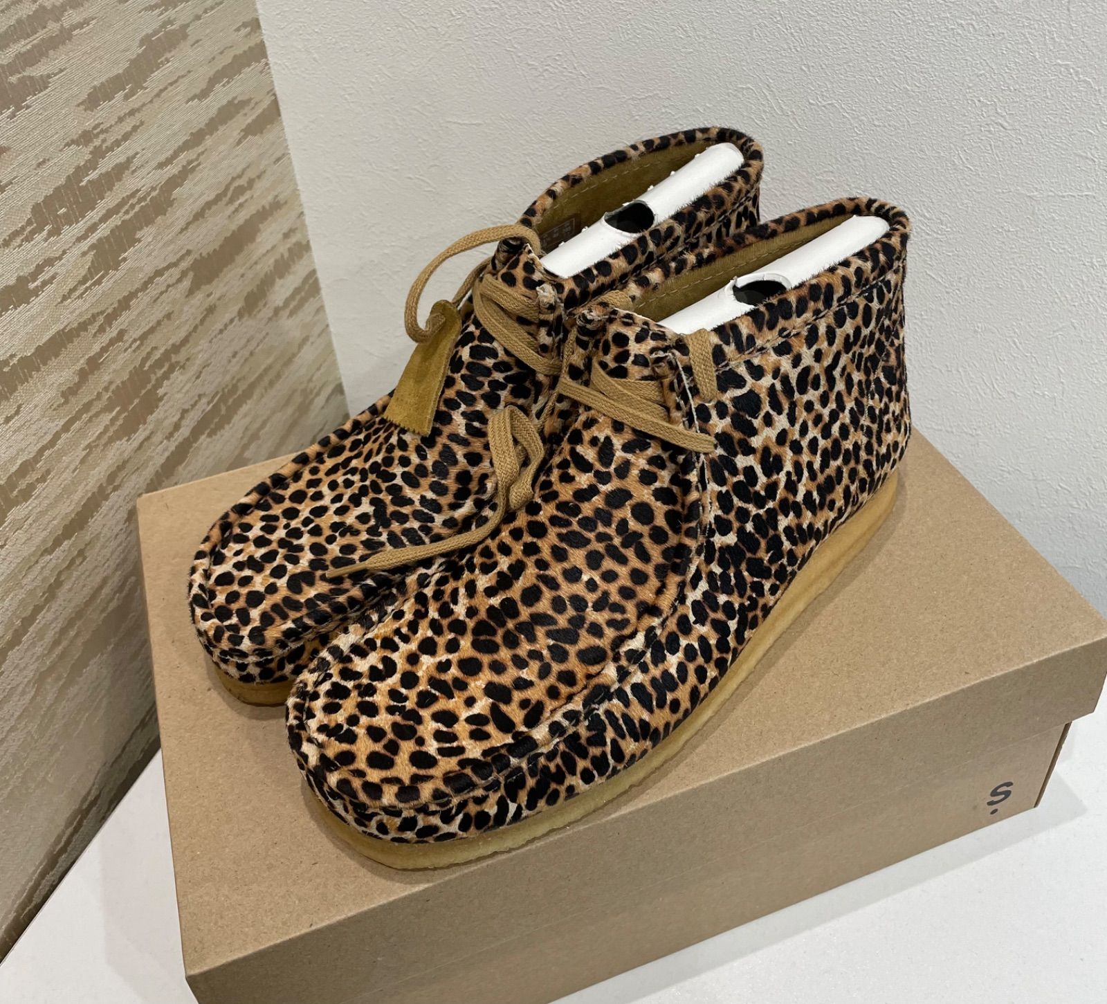 Clarks Wallabee Boot ヒョウ柄 レオパード 28.5cm 新品未使用品