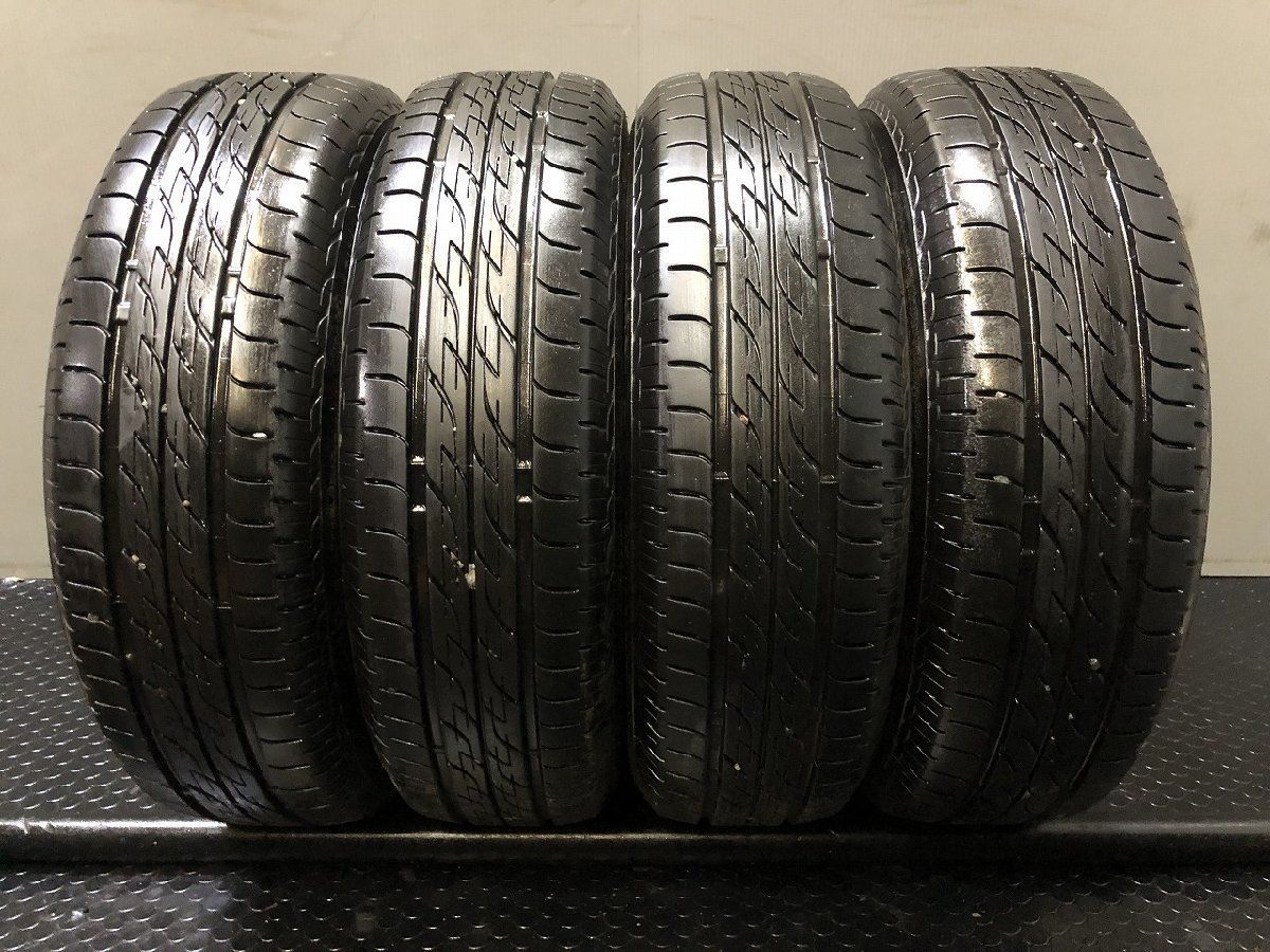 BS NEXTRY 155 65 R 13 13インチ 夏タイヤ 4本 22年製 バリ溝 モコ AZワゴン キャロル ムーヴ eKスポーツ ミラジーノ等 KTE 442