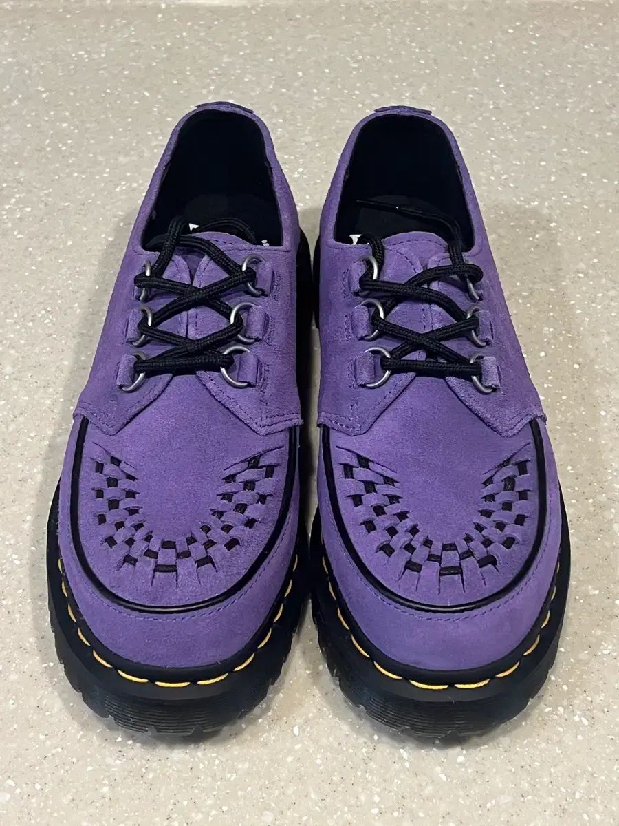 260 DR. MARTENS ドクターマーチン ラムゼイ クリーパー - トワイライト パープル