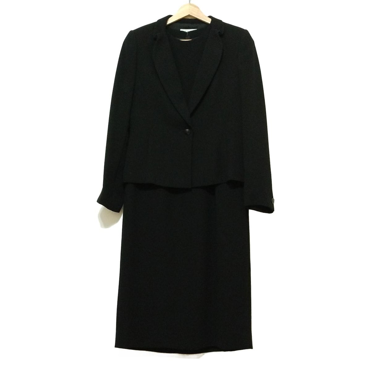 HANAE MORI ハナエモリ ワンピーススーツ レディース - 黒