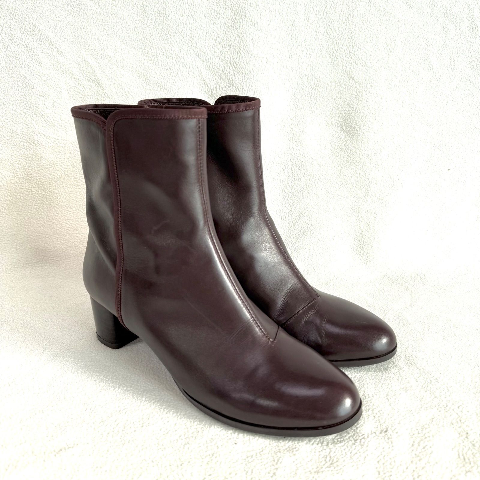 美品！ REGAL リーガル ショートブーツ ゴアテックス サイドジップ 茶 訳あり】REGAL / リーガル サイドジップ ショートブーツ /ワークブーツ