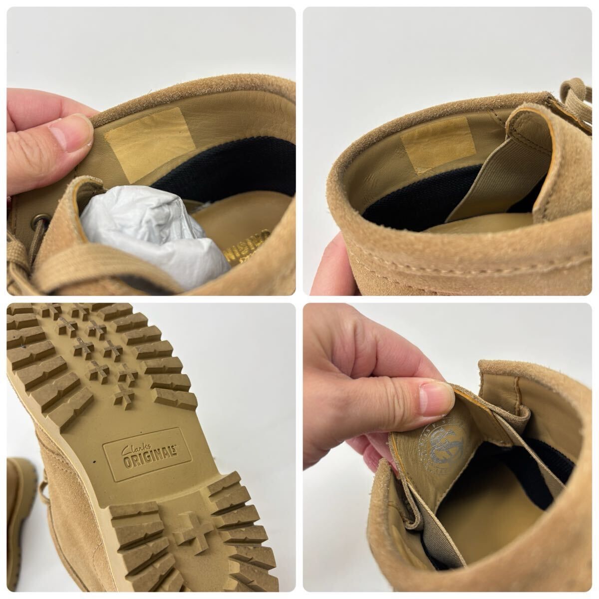 25 aw 2025 Clarks クラークス x BEAMS ビームス DESERT 230 GTX OAKWOOD SUEDE デザート GORE TEX ゴアテックス サイズ UK 4 711 0100 コート その他 