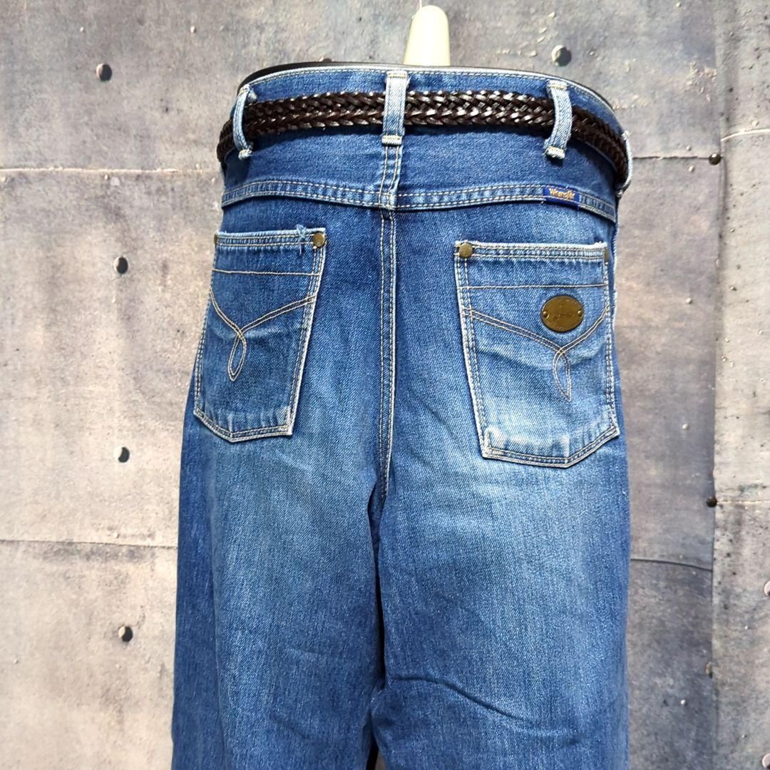 ⑲オリジナル リメイク デニム ワイドフレア ジーンズ 販売 ドッキング