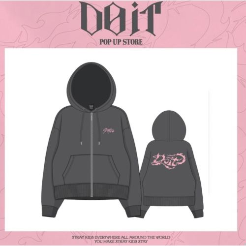 STRAY KIDS 現地 DO IT POP-UP MD ZIP UP HOODIE パーカー