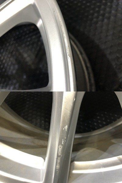  BS ECO FORME エコフォルム 社外ホイール 17インチ 4本 50 トヨタ設計 プリウス カローラ等 VHF 573 17インチ ホイール