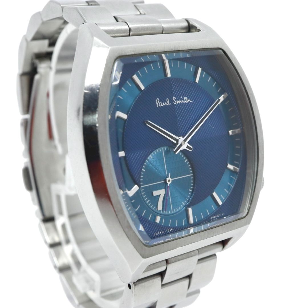 ポールスミス Paul Smith 腕時計 メンズ クォーツ ブルー文字盤 トノー