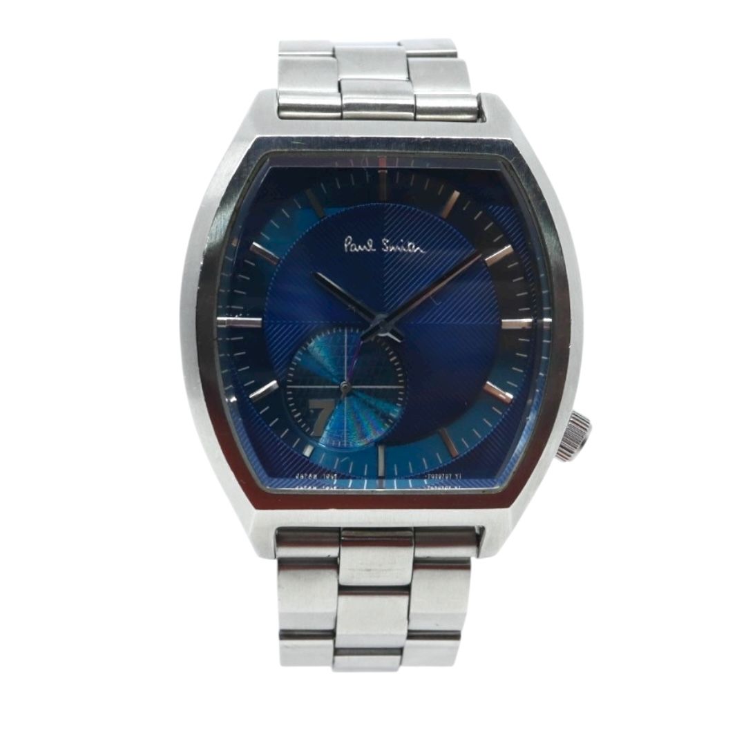 ポールスミス Paul Smith 腕時計 メンズ クォーツ ブルー文字盤 トノー