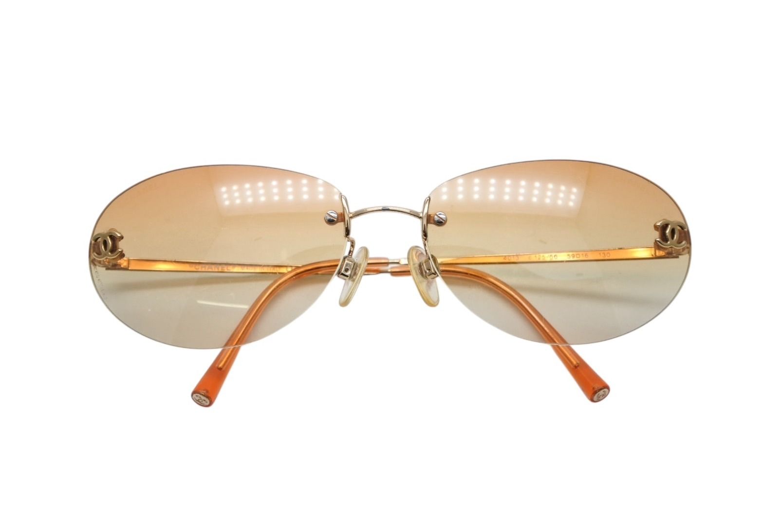 CHANEL シャネル リムレス サングラス 4013 c.125/56 サイズ59□16 130