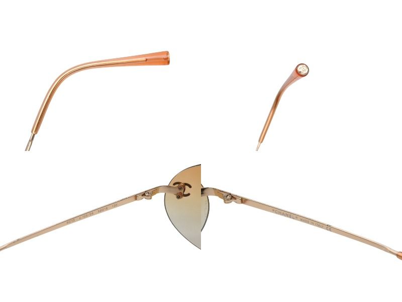 CHANEL シャネル リムレス サングラス 4013 c.125/56 サイズ59□16 130