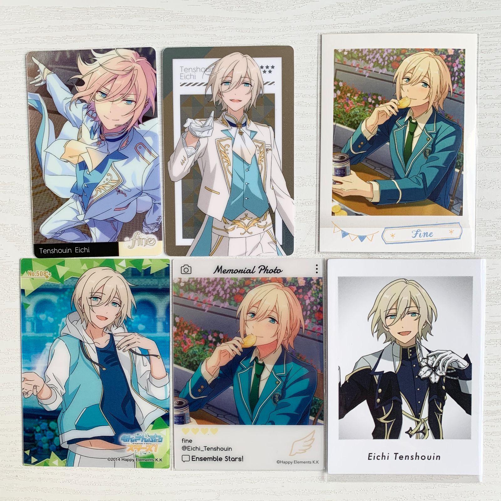 あんさんぶるスターズ fine グッズセット 紙類 カード 缶バッジ 他 天