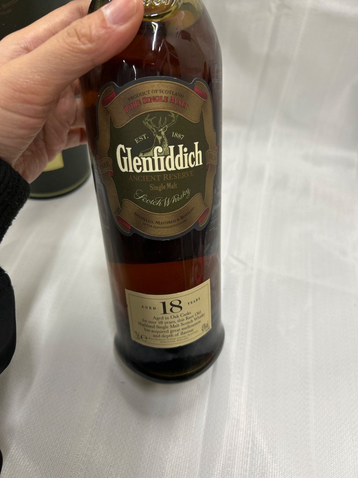928未開栓 Glenfiddich（グレンフィディック）18年 エンシェント