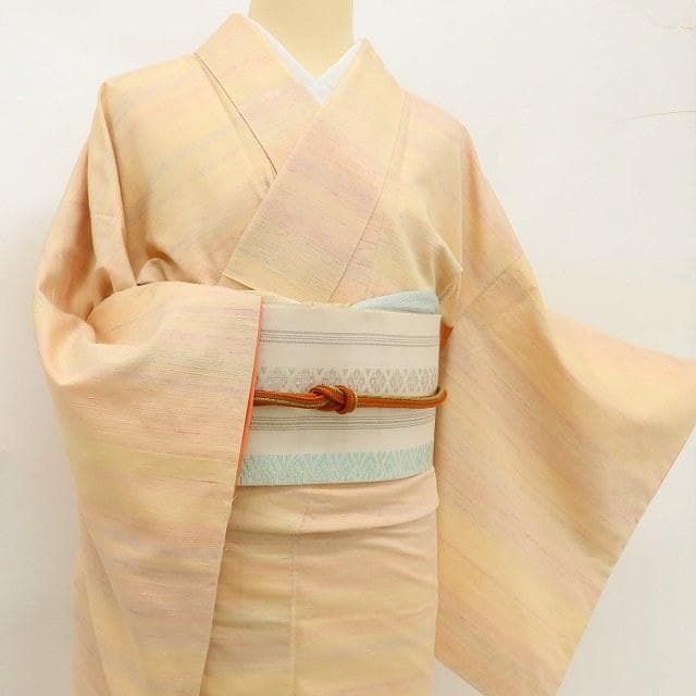 ✾まめ藤✾新田秀次落款 正絹 着物“ほんのり甘いひとさじを加えた冬茜