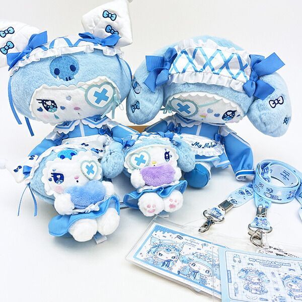 サンリオ マイメロディ＆クロミ 幅広ネックストラップ MU DOLLY MIX