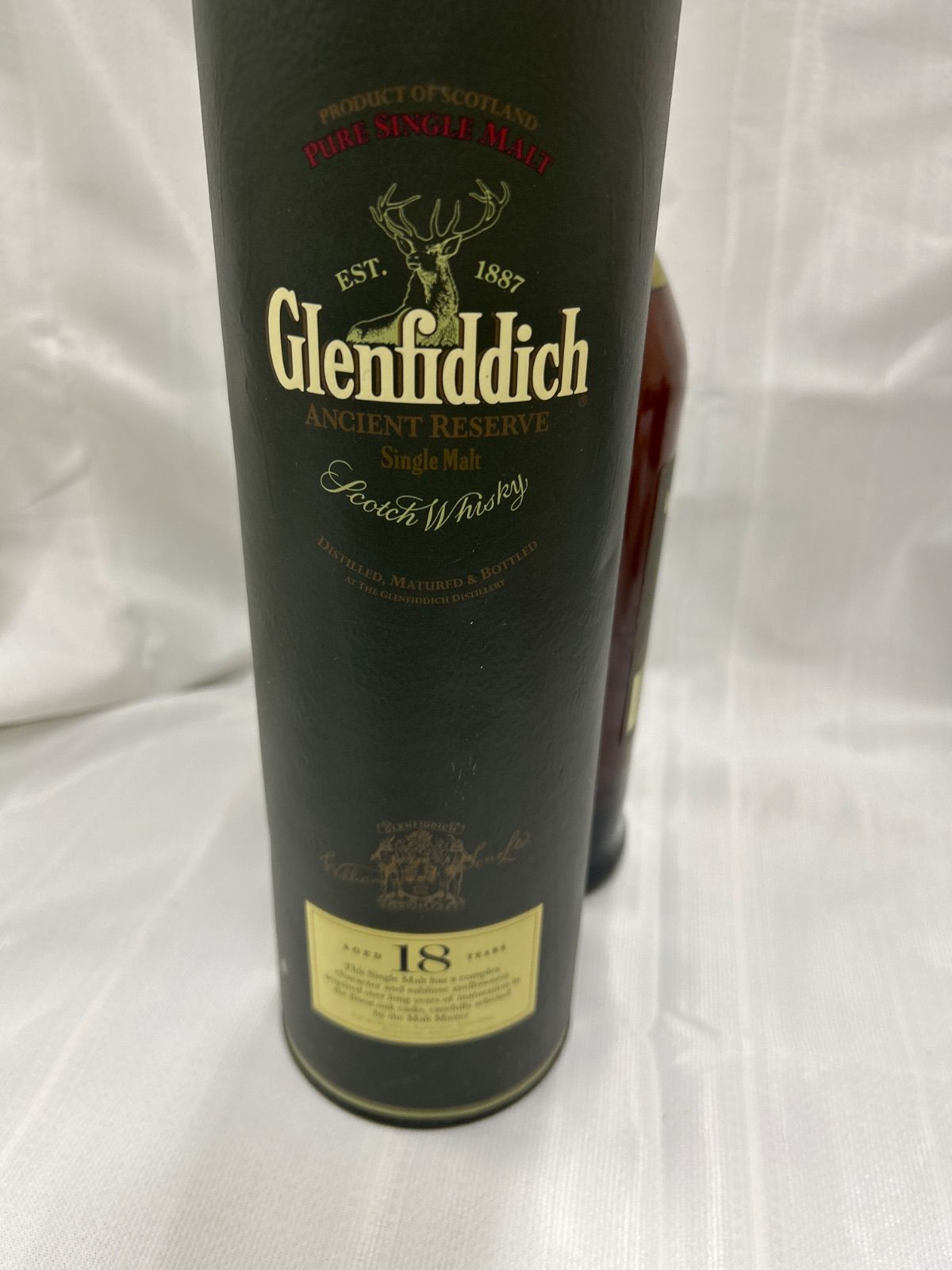 928未開栓 Glenfiddich（グレンフィディック）18年 エンシェント