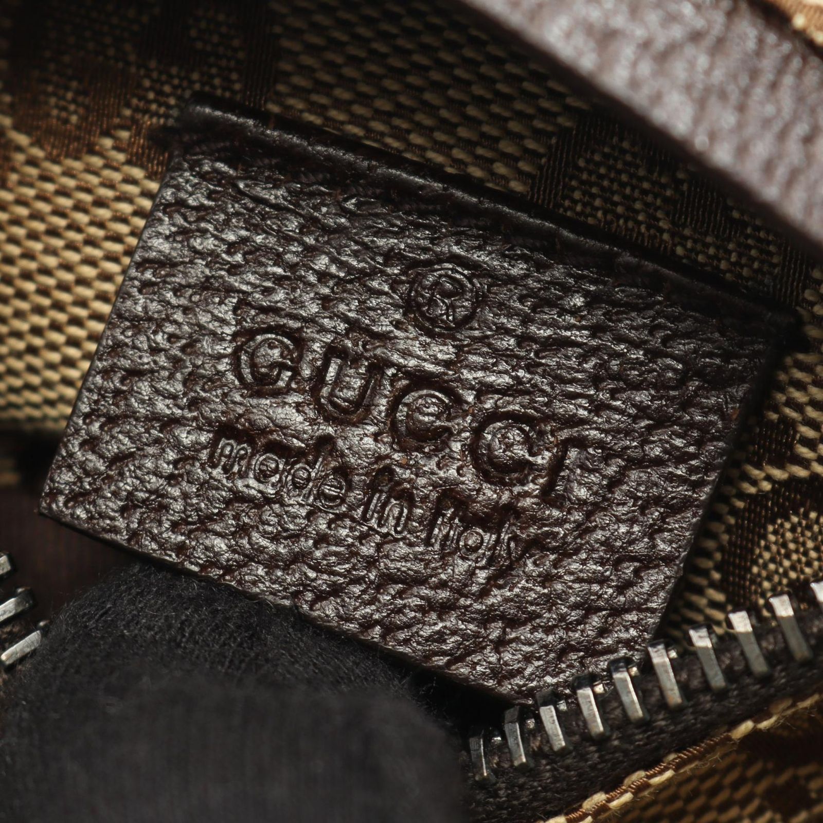 GUCCI グッチ GGキャンバス シェリーライン ウエストバッグ ボディ