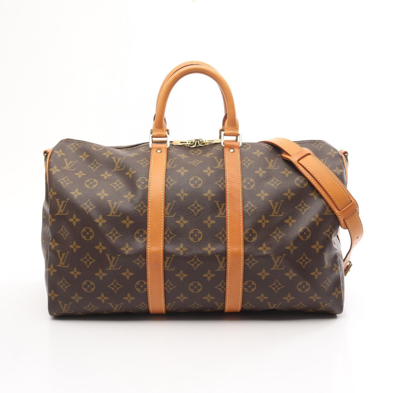 LOUIS VUITTON ルイ ヴィトン キーポル バンドリエール45 モノグラム ボストンバッグ