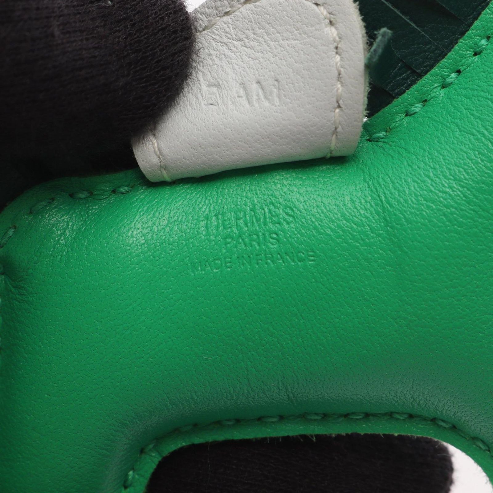 HERMES エルメス ロデオPM ミント マラカイト ブルーブリュム チャーム