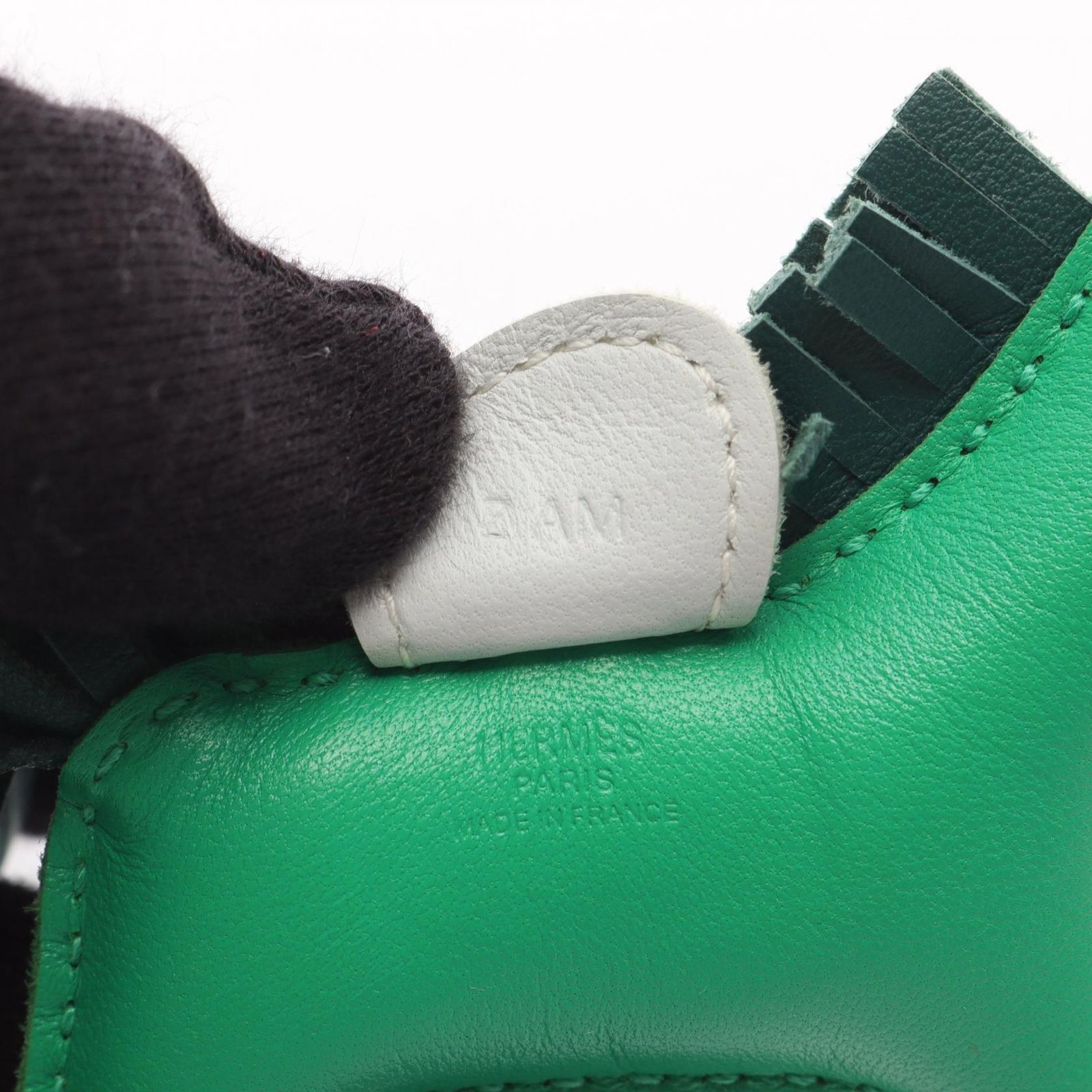 新品！ エルメス　ロデオPM マラカイト　緑系 HERMES エルメス ロデオPM ミント マラカイト ブルーブリュム チャーム