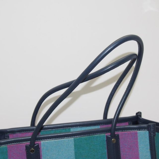 Kate Spade NEW YORK エラ フェスティブチェック ファブリック トート