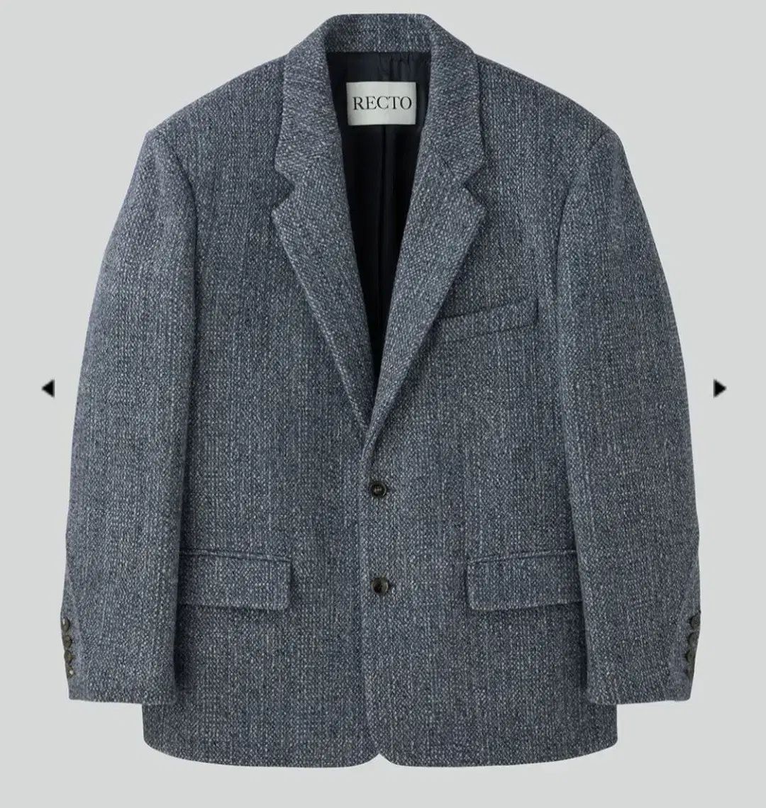 S レクト サステイナブル ツイード ジャケット
