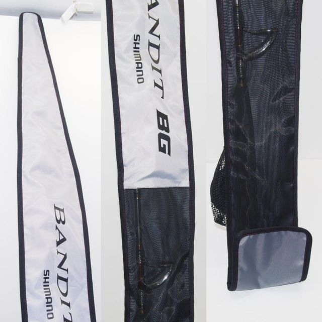 シマノ SHIMANO BANDIT BG モデル M 165 竿袋 ボトムパッド付 釣竿 ∴WS 2414