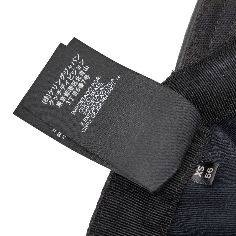 グッチ GGキャンバス シェリーライン ベースボールキャップ サイズXS