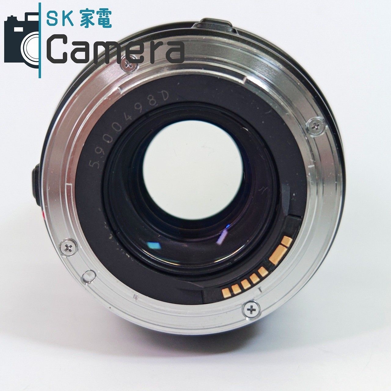 中古】 Canon MACRO EF 100mm F2.8 キャノン キャップ フィルター 付